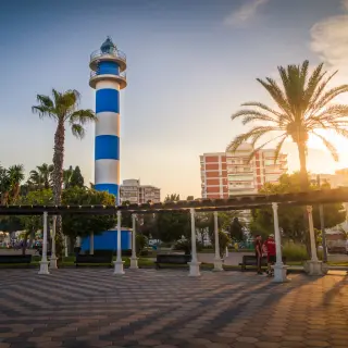 The lighthouse of Torre del Mar